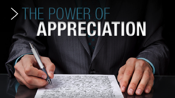The Power of Appreciation